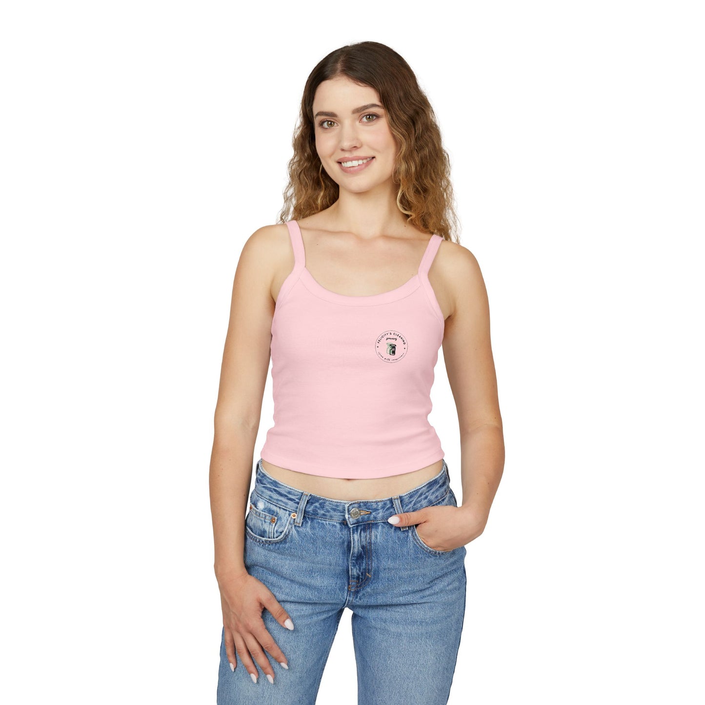 Felicity. Spaghetti Strap Tank Top