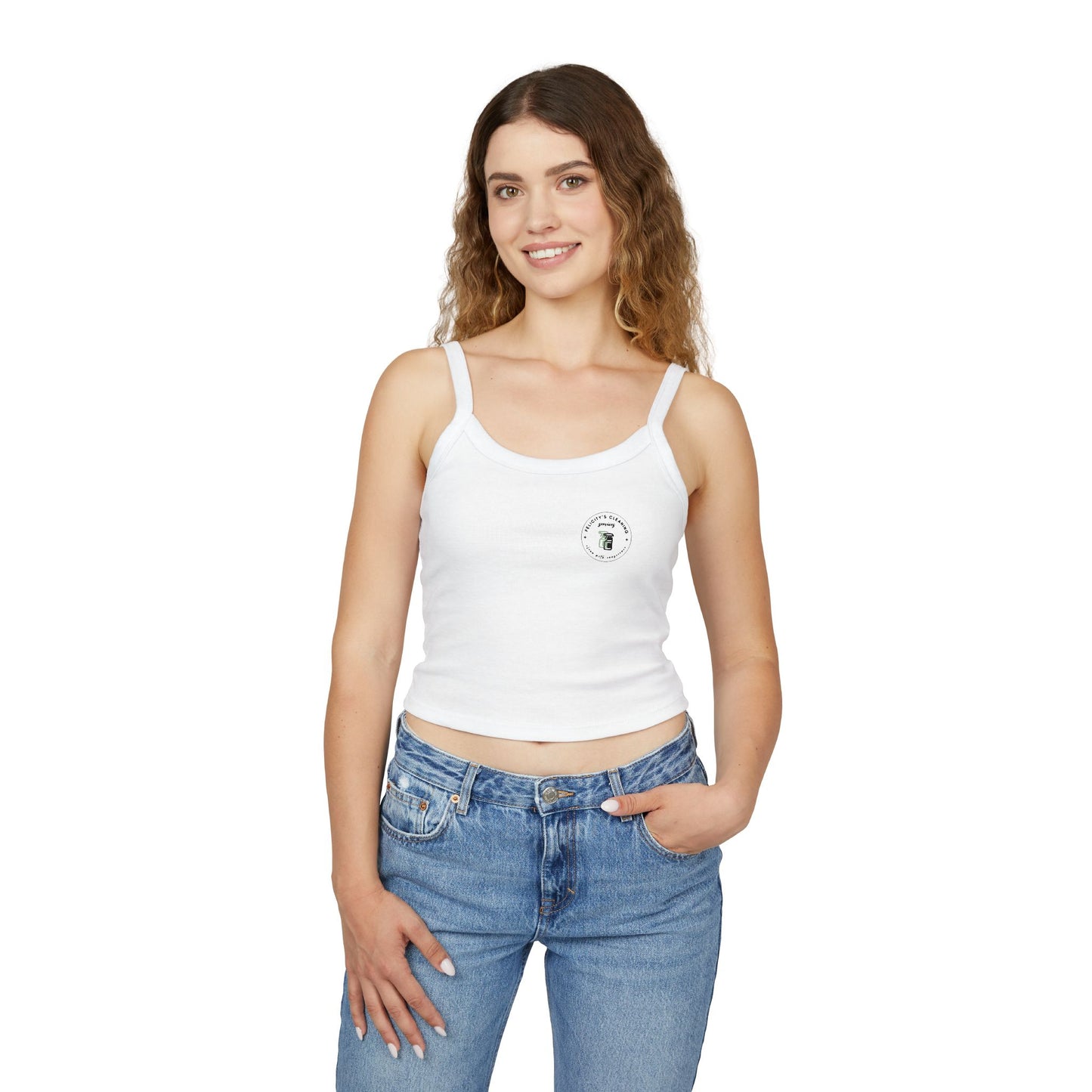 Felicity. Spaghetti Strap Tank Top
